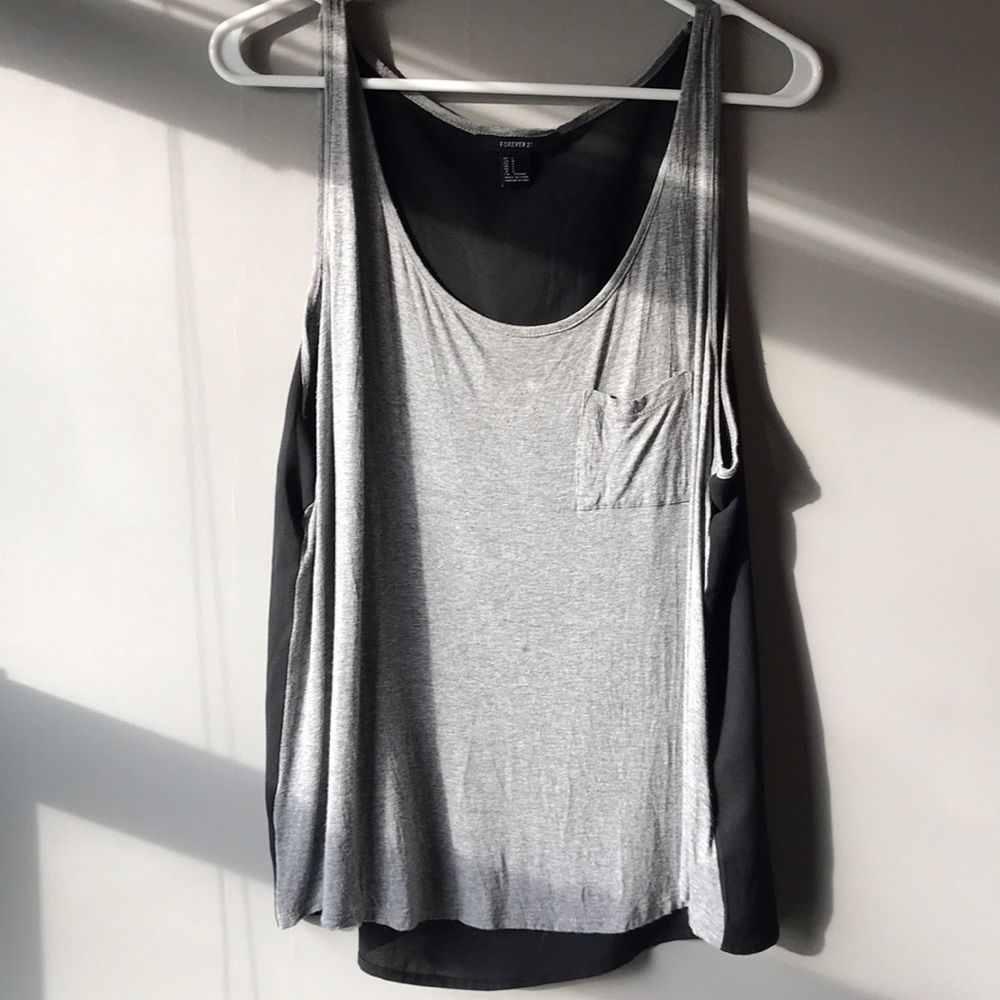 See through black tank